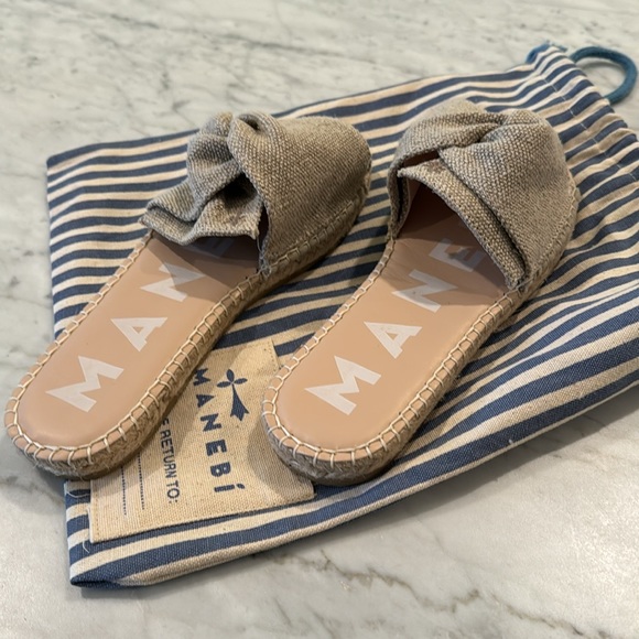 Manebi Women’s Slide Sandals, Size EU 36, US 5.5 - Picture 5 of 7